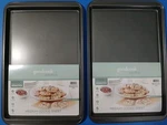 Good Set Of 2 Non-stick Cookie Baking Sheet 10X15 Midium Size. Fixed Price $10.99.