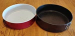 Lot Of 2 Kaiser Springform Backform Texture Bottom Baking Pans 9 & 10" Germany. Fixed Price $10.99.