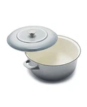 Merten Storck Enameled Iron 7QT Dutch Oven Casserole Galaxy Grey. Fixed Price $179.00.