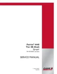 Case Patriot 4440 Tier 4B Sprayer Service Manual Repair Shop Book. Fixed Price $59.00.