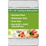 Spring Chef Inch Stainless Steel Cooling 10"X15",. Fixed Price $23.23.