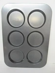 Chicago Metallic Muffin Top Whoopie 6 Cavity Non-stick Baking Pan. Fixed Price $19.95.