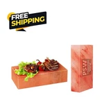 2PCS Himalayan Salt Cooking Block 8X4X2 Pink Plate For Grilling, Bbq. Fixed Price $25.00.