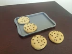 American Girl Gourmet Kitchen 4 Cookies Baking Sheet Pan 18" Dolls Bakery New. Fixed Price $19.62.