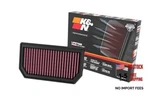 Engine Air Filter: High Performance, Premium, Powersport. Fixed Price $83.47.