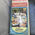 Vtg Dynaware White Milk Glass Ovenware 31 Piece Set 1960 Blue Flowers New In Box. Fixed Price $147.99.