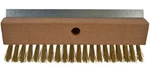 Bristles Pizza Oven Stone Brush, Includes Rust Proof Steel Scraper, Stiff Brass. Fixed Price $24.75.