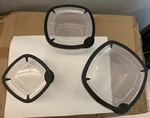 Boelter Nesting Square Container, 3-PIECE, Clear. Fixed Price $8.00.
