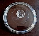 G1C Glass Lid Fits Corningware F-1-B & 1/2; Pyrex 024 2QT; Glasbake J2429. Fixed Price $13.85.