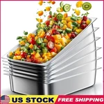 Stainless Steel Steam Table Pans Heavy Duty Restaurant Chafing Dish Easy Clean. Fixed Price $103.88.