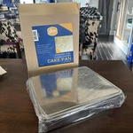 Stainless Steel Covered Cake Pan Ybm Home 13X11. Fixed Price $25.00.