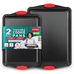 Bakken Kitchen Baking Pans - Medium 15.15 10.03" And Large 17.1 X 11.8" Non.... Fixed Price $22.00.