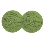 Talisman Designs Silicone Steamer & Roasting Shields, Set Of 2, Green. Fixed Price $28.95.