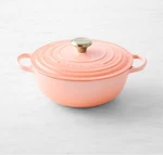 Creuset Signature Enameled Cast Iron Soup Pot, 4.5-QT.. Fixed Price $143.97.