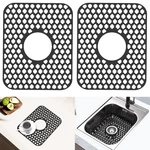 Behok Pack Silicone Sink Protector For 13.625 X 11.625 Inches, Black. Fixed Price $25.35.