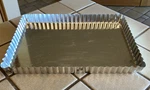 Gobel French Tin Fluted Tart Pan #230 W/ Removable Bottom 11.5" X 8" France. Fixed Price $19.45.