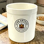 Arthur Baking Company 1 Qt Sourdough Starter Crock Chantal Ceramic No Lid. Fixed Price $24.95.