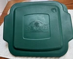 Anchor Hocking Encore 8X8 Cake Dish Lid 5913-11 Z8175 Forest Green Vtg. Fixed Price $16.00.