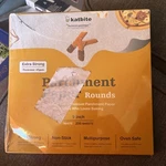 Katbite Heavy Duty Parchment Rounds 4 Inch, 200PCS Patty Paper. Fixed Price $11.60.