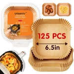 Urbanair 6.5-INCH Square Fryer Paper, Brown. Fixed Price $18.54.
