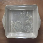 Southern Living Square Baker Dillards White Floral Brownie 10 Baking Dish W/tag. Fixed Price $24.49.