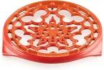 Le Creuset Cast Iron Round Trivet 22CM 9" Orange Flame Volcanic Pot Stand Holder. Fixed Price $194.45.