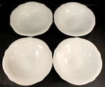 Southern Living Galler White Soup Bowls Stoneware * Set Of 4 China 3/8" Nice. Fixed Price $29.95.