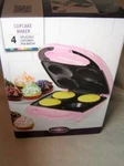Nostalgia Cupcake Maker Makes Mini Treats CKM400 Pink Euc. Fixed Price $16.99.