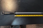Chefs Kitchen Knife Sharpening Steel Rod Plastic Handle Industrial GRADE-12 Inch. Fixed Price $25.99.