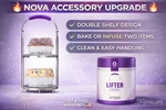 Ardent Nova Double Lifter Accessory Insert Rack Dual Shelf Baking Infuser. Fixed Price $29.95.
