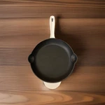 Bel Fer White Enameled Cast Iron 10.25" Skillet Limited Ed. Inspired Home New. Fixed Price $23.96.