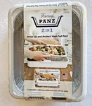 Fancy Panz 2-IN-1 Portable Casserole / Food Carrier White Brand New. Fixed Price $22.00.