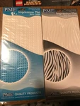 Pme Impression Mat (set Of 2) Barley And Bold Zebra Designs Fondant Craft Clay. Fixed Price $7.95.