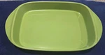 Chantal Green Casserole 13X19X2 Dishwasher Safe. Fixed Price $24.98.