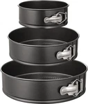 Hiware Springform Set 3 Non-stick Cheesecake Pan, Leakproof Round. Fixed Price $30.79.