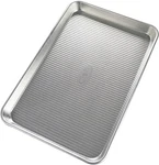 Usa Jelly Roll Pan, Heavy Duty Aluminized 14 1/4 X 9 3/8 1", Metal New. Fixed Price $22.95.