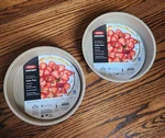 New *2* Oxo Good Grips Non-stick Pro 9" Textured Gold Cake Pans Commercial Grade. Fixed Price $50.00.