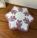Temptations By Tara Purple Snowflake Dish Lid 8OZ Seasonal Temp-tations 306766. Fixed Price $23.88.