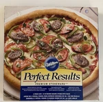 Wilton Pizza Oven Bakestone W/ Metal Serving Rack 15" Round Unused Nib. Fixed Price $29.50.