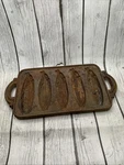 Cast Iron John Wright Cornhuskers Pan Bread Stick Mold 1995 Usa. Fixed Price $21.30.