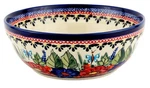 Polish Pottery Cereal & Salad Bowl 6.5" Diameter Handmade By Zaklady Boleslawiec. Fixed Price $64.50.