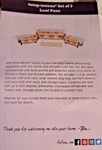 Temp-tations Set Of 3 Loaf Pans Pumpkin Patch And Harvest Pattern. Fixed Price $45.00.
