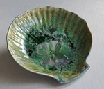 Edgecomb Potters Maine Art Pottery Porcelain Shell Beach Decor Trinkt Dish Plate. Fixed Price $38.95.