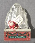 Vintage Nordic Ware Holiday Santa Claus Nick Stand Up Cake Mold 3-D Aluminum. Fixed Price $10.00.