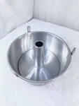 Vtg Mirro Angel Food Cake Pan 10X4" Round 2 Pc Aluminum Tube Baking Tin 5394M Fs. Fixed Price $24.99.
