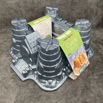 Nordic Ware Castle Bundt Pan Party Time Collection 10 Cup Cake Heavy New. Fixed Price $28.00.