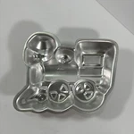 Wilton Mini Train Cake Pan 1975 508-493. Fixed Price $22.00.