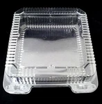 9" 3" Clear Hinged Plastic Food Bakery Take-out Container Ref # PXT-900. Fixed Price $44.99.