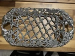 Arthur Court Grape Rectangle Casserole Dish 3 Qt With Pyrex Glass Insert. Fixed Price $150.00.