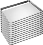 Bieama 12 Pack Half Size Baking Sheet Pan Aluminum 18X13. Fixed Price $215.39.